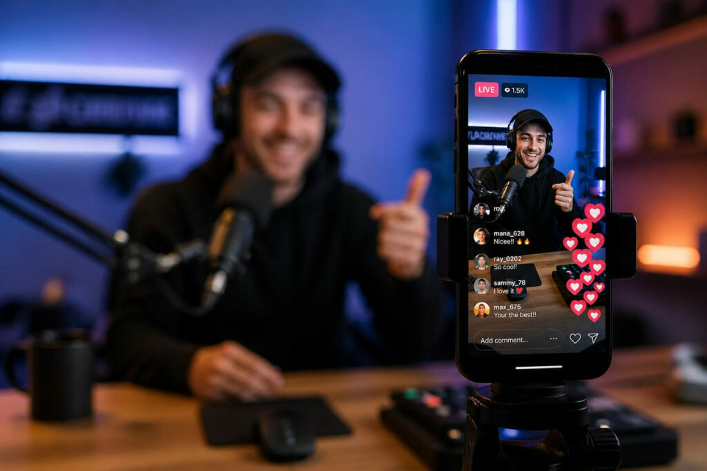 Tapnięcia na TikTok LIVE – niewidzialna waluta uwagi, która napędza zasięgi i wygrywa bitwy